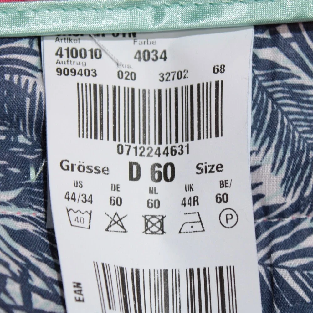 Gardeur NWT Bermuda / Casual Shorts Size 44 US Modern Fit in Pink 100% Cotton